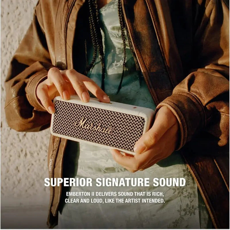 Marshall Emberton III Portable Bluetooth Speaker Sabaidee Style